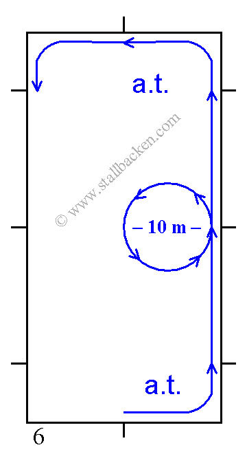 6.  CHE   Arbetstrav      E        Volt med 10 m diameter      EKAF  Arbetstrav